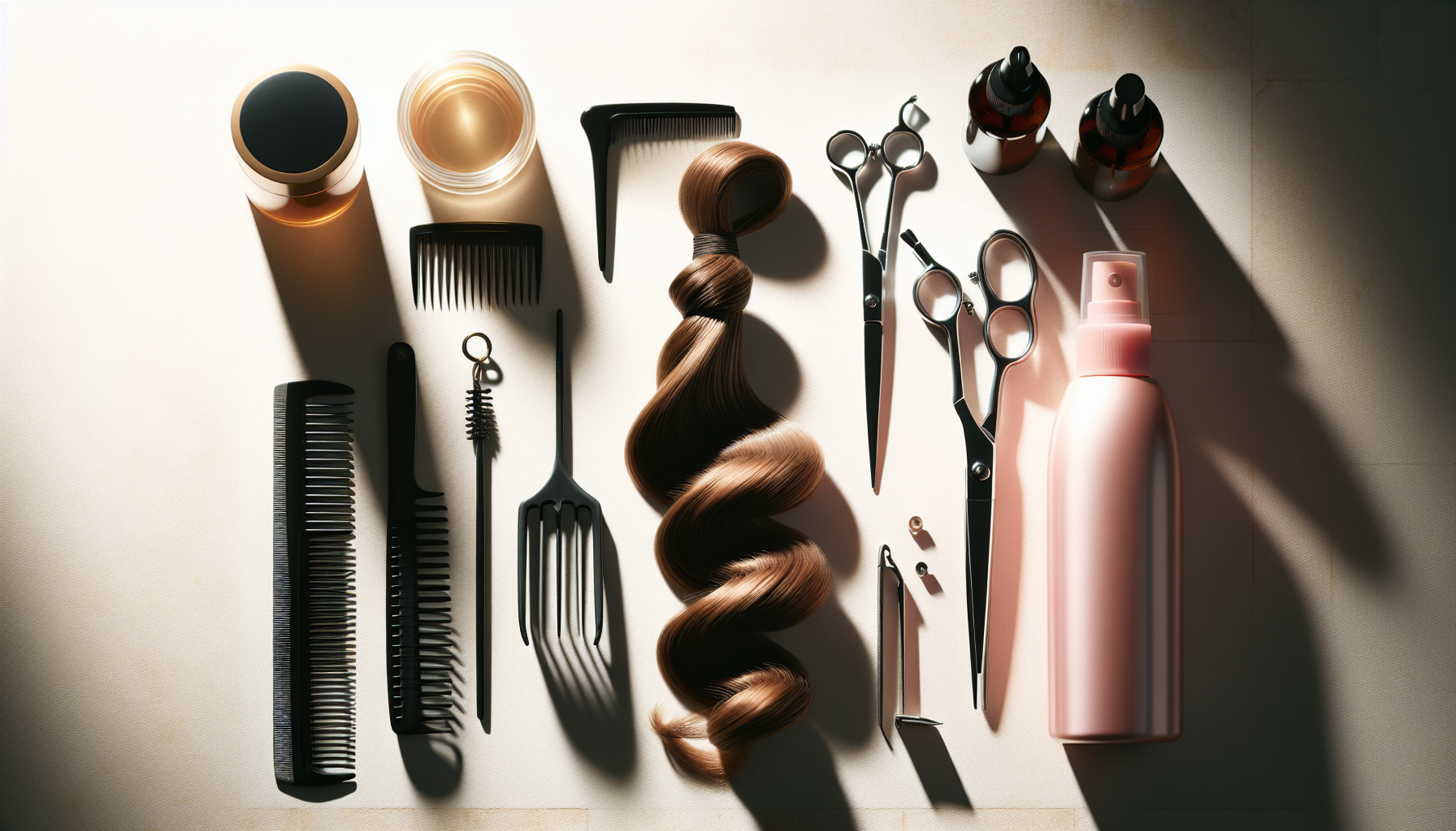 準備するものは?サイドポニーに必要な基本用具のイメージ画像