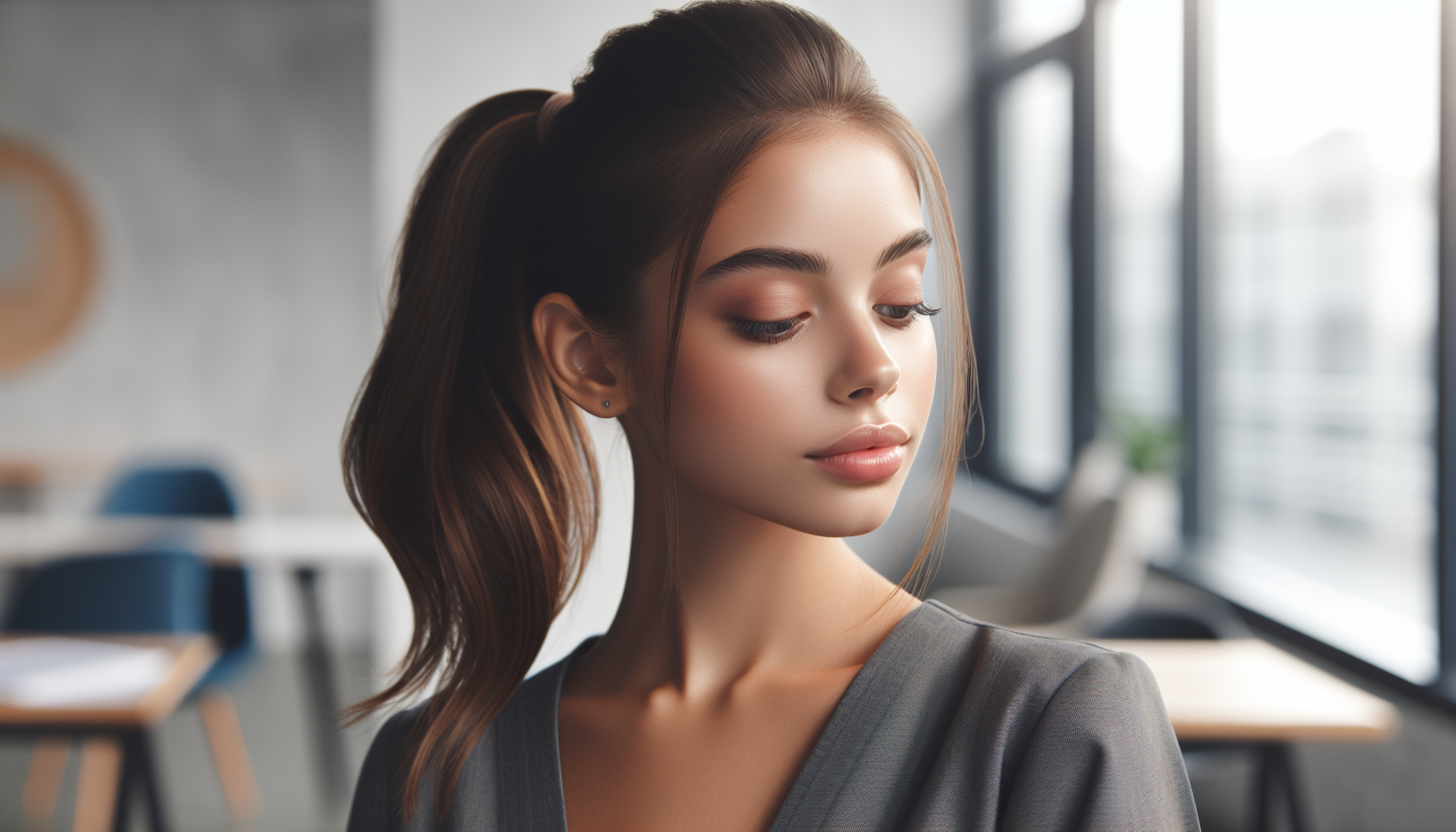 髪の長さ別のサイドポニーのポイントは?のイメージ画像