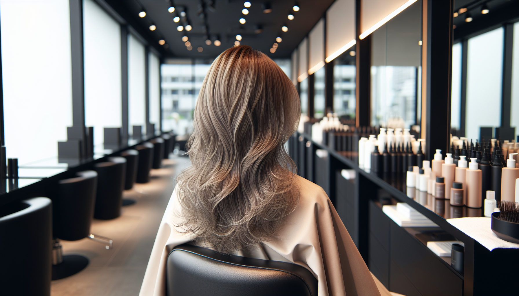 アッシュ系ヘアカラーの化学的メカニズム｜染料の種類と分子構造のイメージ画像