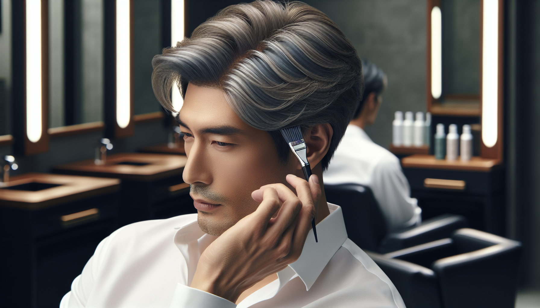 50代メンズにおすすめのアッシュカラーとは?【結論:グレイッシュなトーンが自然で上品】のイメージ画像
