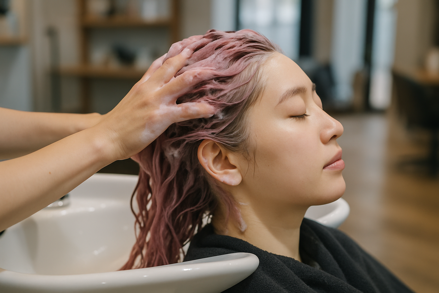 ピンクシャンプーの正しい使い方と長持ちさせるコツのイメージ画像