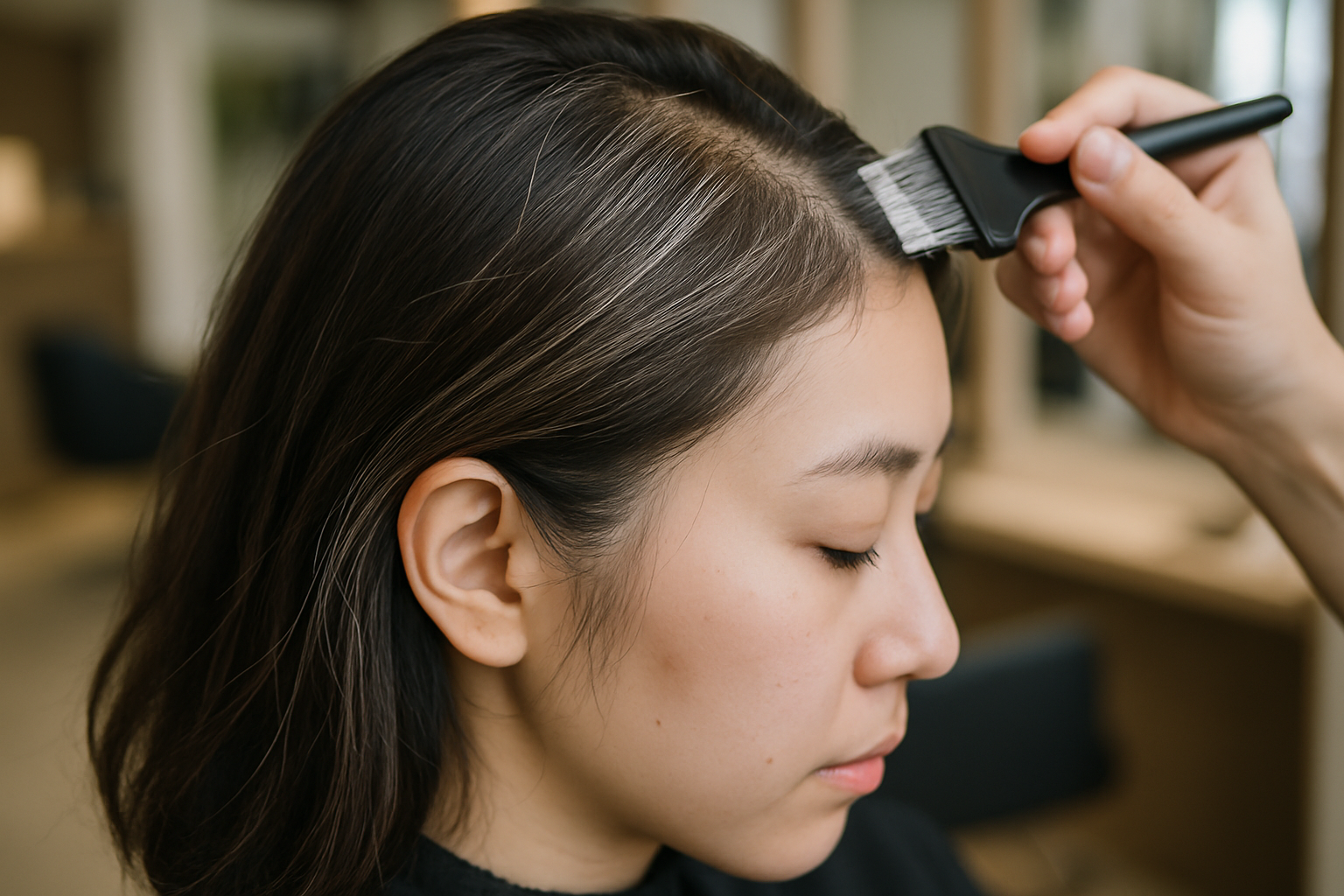 白髪を悪化させないヘアケア方法と生活習慣の改善策とは？のイメージ画像