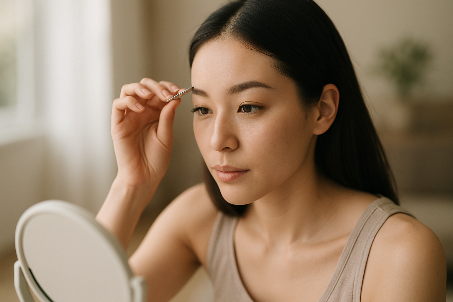 自宅でできる眉毛のお手入れ方法|シンプルステップで理想の眉 のイメージ画像
