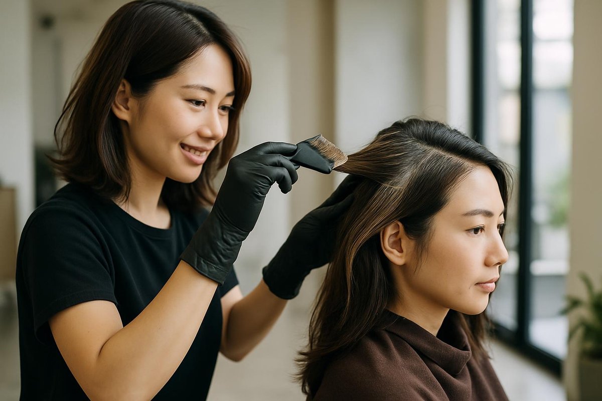 効果的なリタッチカラーの使い方【プロ美容師がおすすめ】のイメージ画像