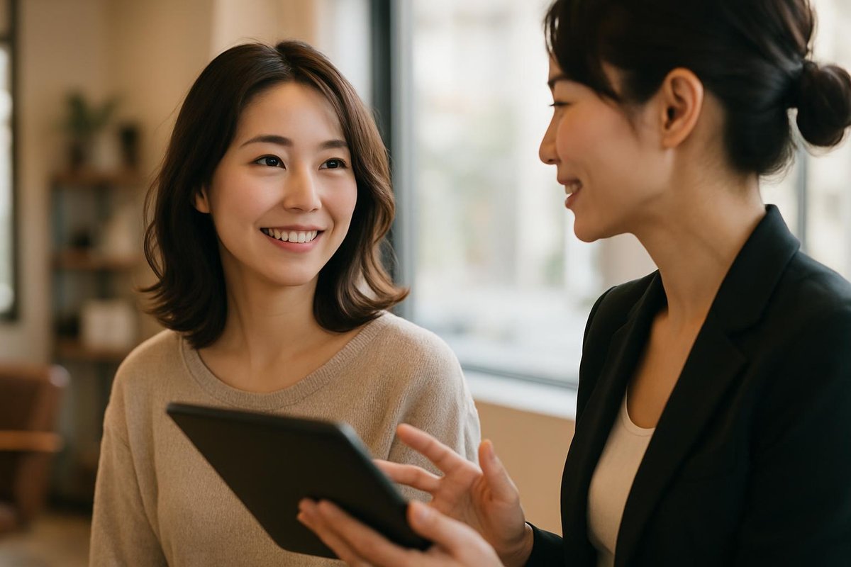 お客様とのコミュニケーションの取り方と促進方法のイメージ画像