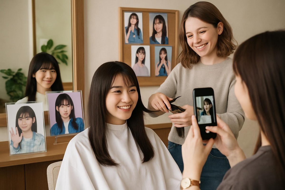 美容室のファンマーケティングと推し活の背景のイメージ画像