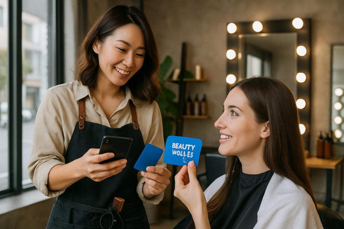 美容室におけるBeauty Wallet導入のメリットのイメージ画像