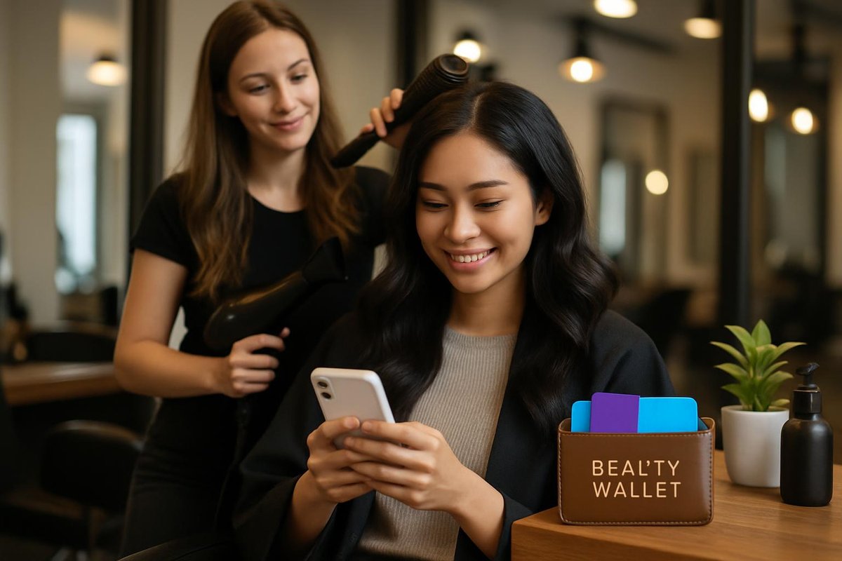 美容院向けSNSキャンペーン『Beauty Wallet』の概要のイメージ画像