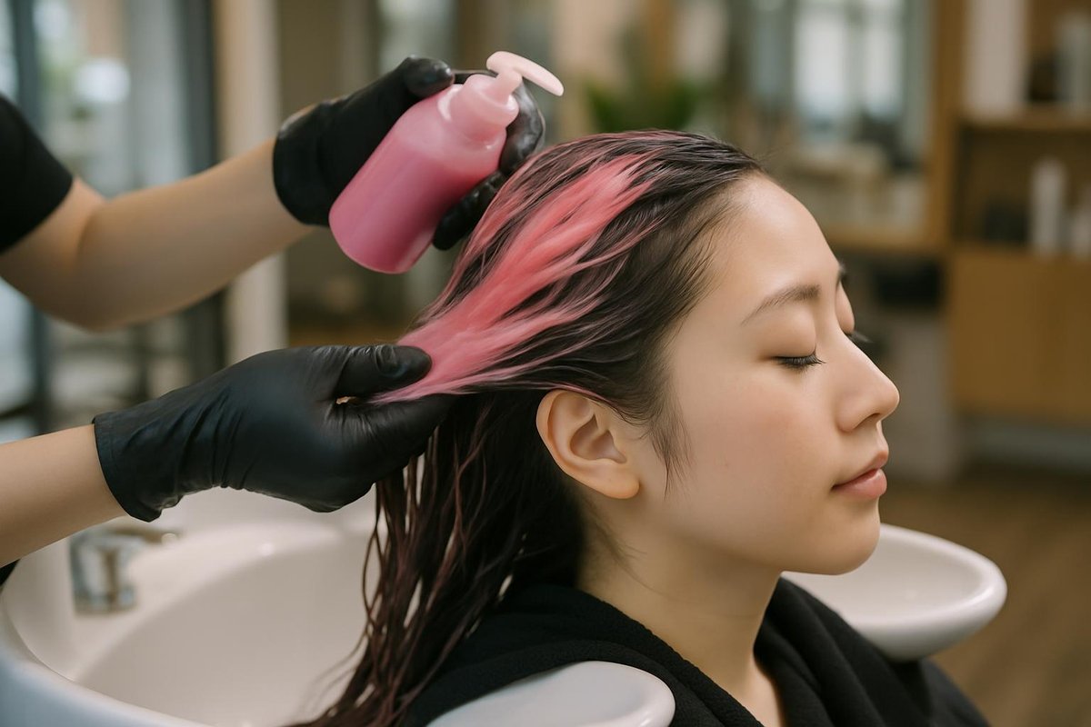 ピンクシャンプーの効果と安全性:プロが解説する選び方と正しい使い方のアイキャッチ画像
