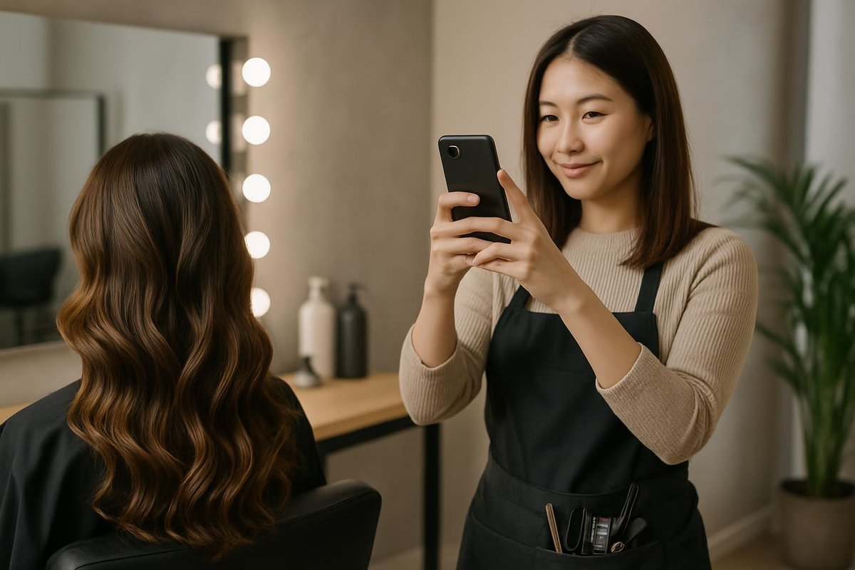 美容院におすすめのSNSプラットフォームと活用戦略のイメージ画像