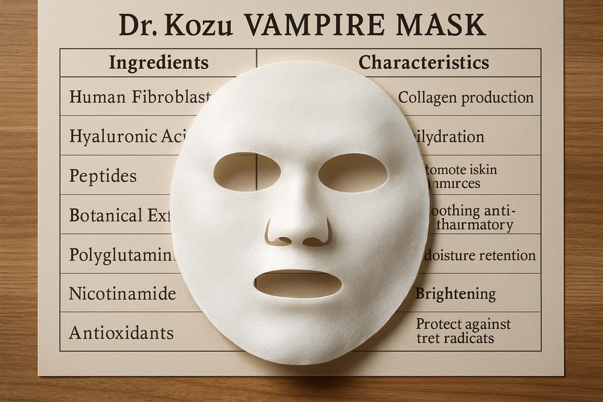 2026年最新科学的根拠に基づく『Dr.Kozu ヴァンパイアマスク』の成分