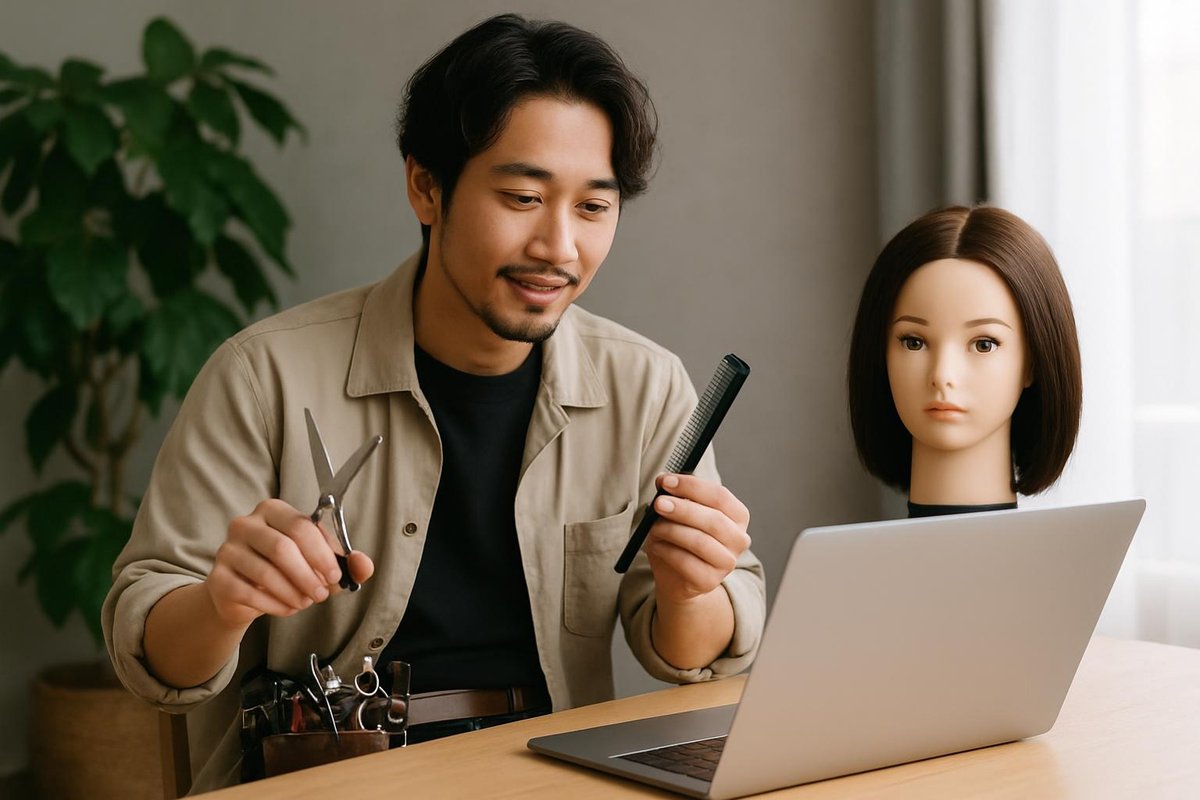 2024年の美容師副業の現状と市場動向のイメージ画像