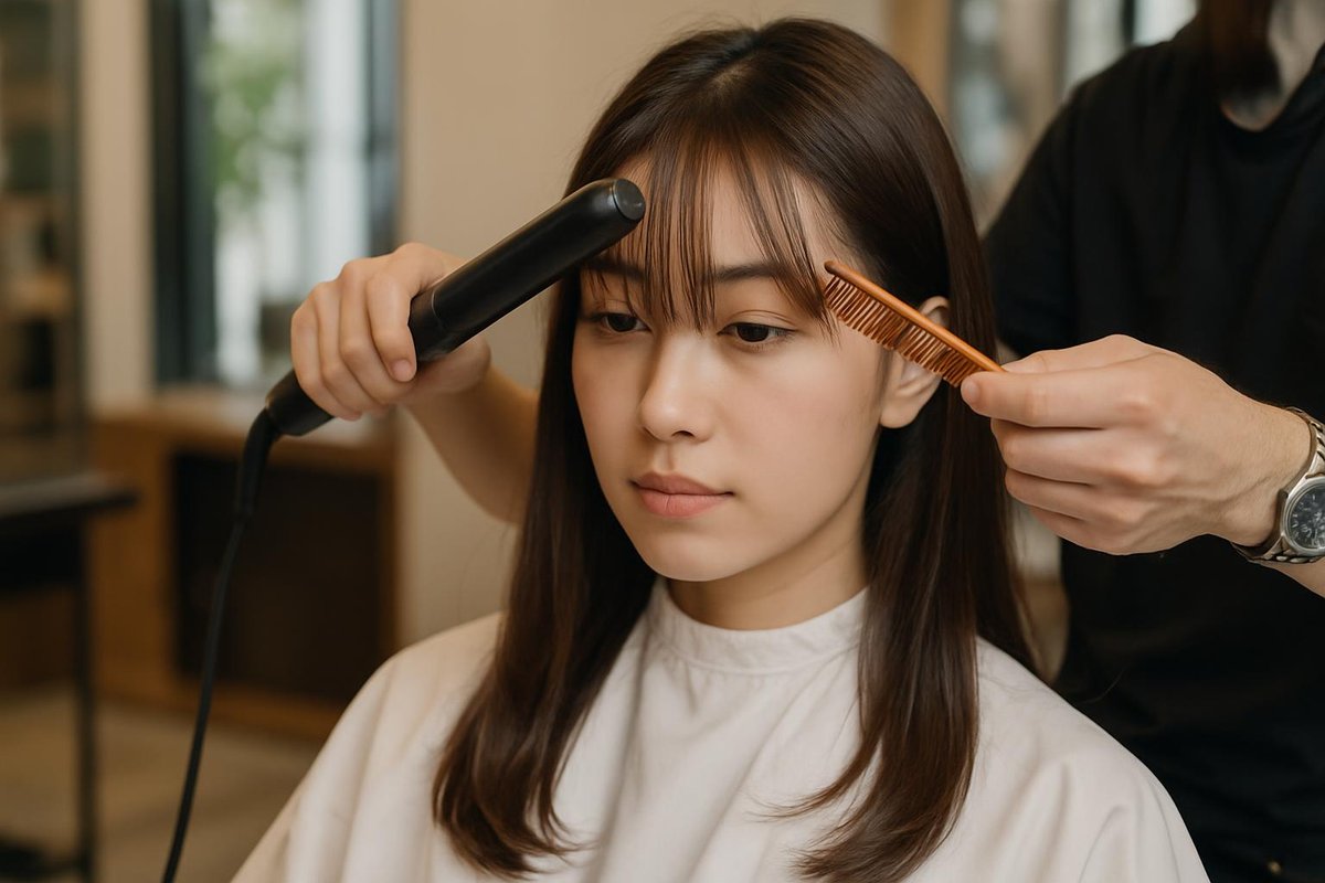 美容室 前髪 お悩み 解決|美容師が教えるプロのテクニックと最新アイテムの紹介のアイキャッチ画像