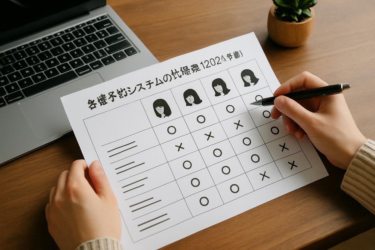 各種予約システムの比較表【2024年版】のイメージ画像