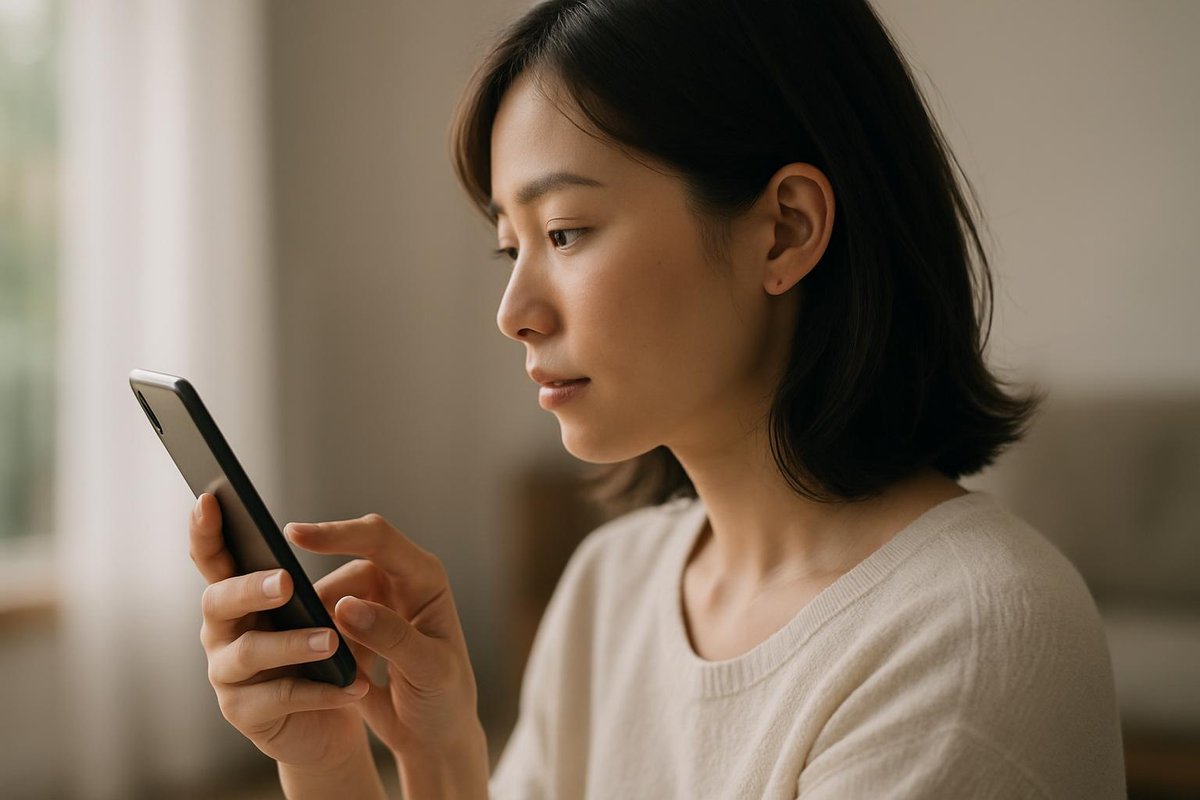 スマートフォンからホットペッパービューティーの履歴を確認する手順のイメージ画像